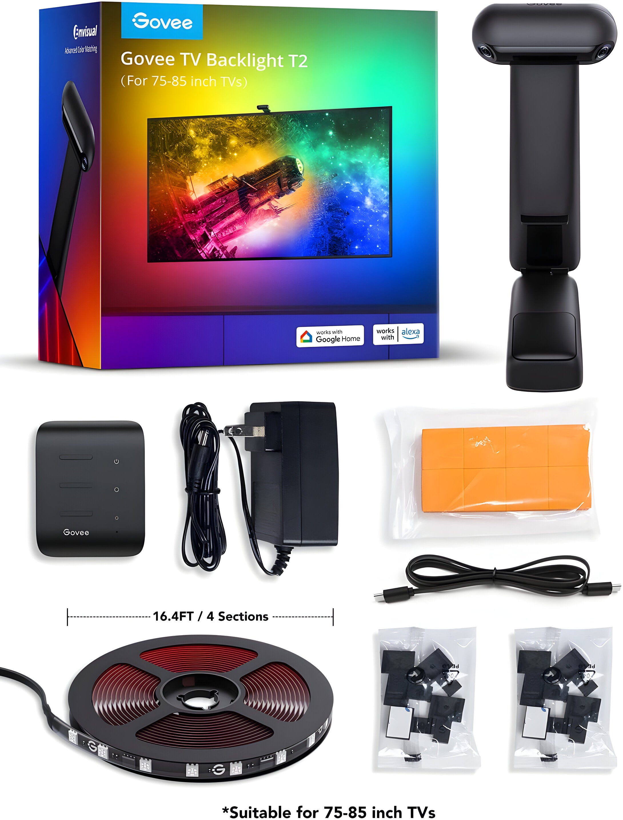 Govee Envisual TV Backlight T2 with Dual Cameras