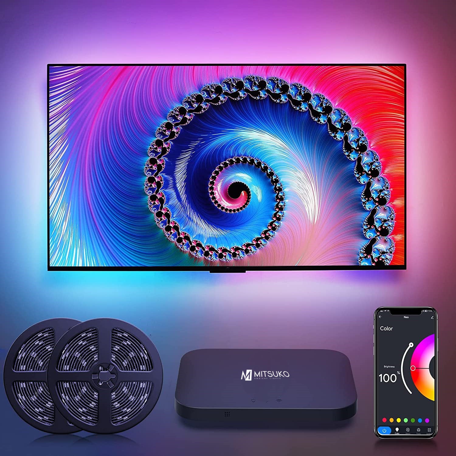 AmbiMotion 2.0 TV LED Backlight Kit