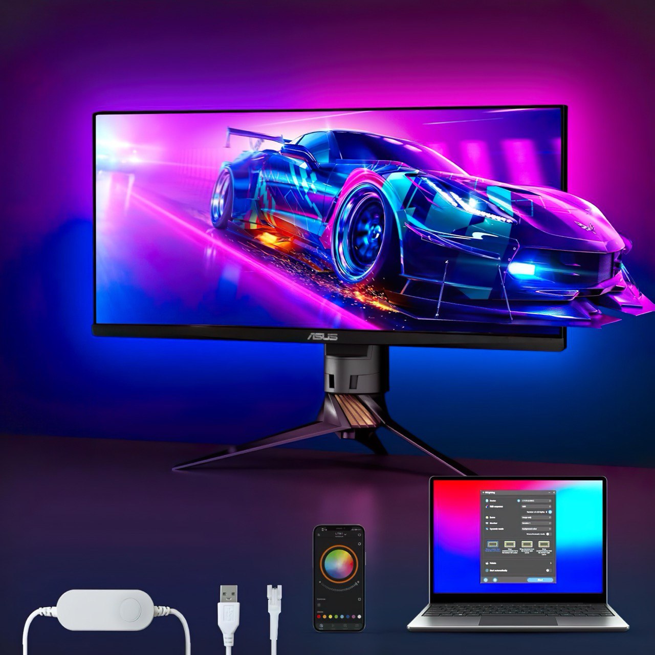 Phantom G1 Monitor Gaming Light
