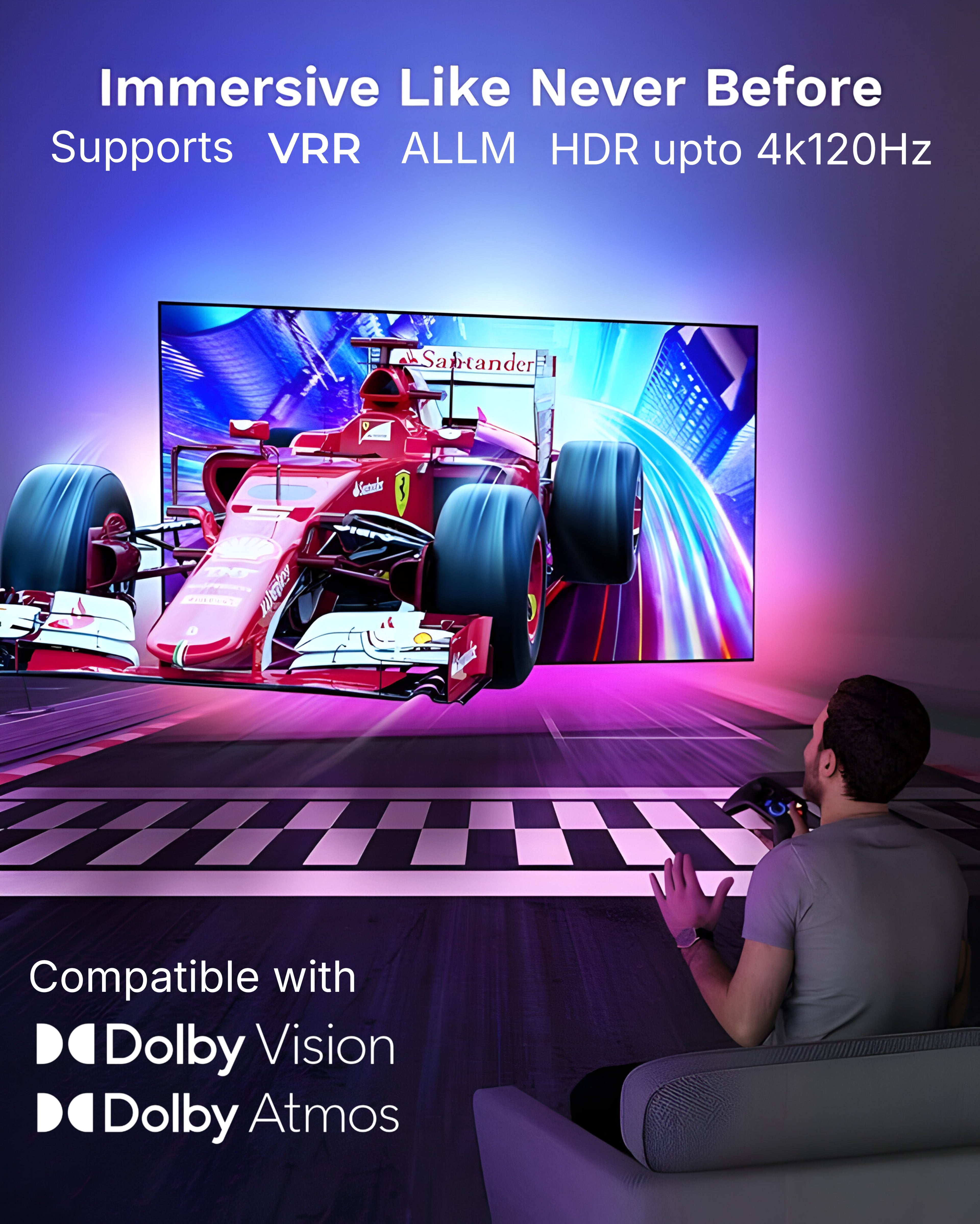 AmbiMotion 2.1 TV LED Backlight Kit