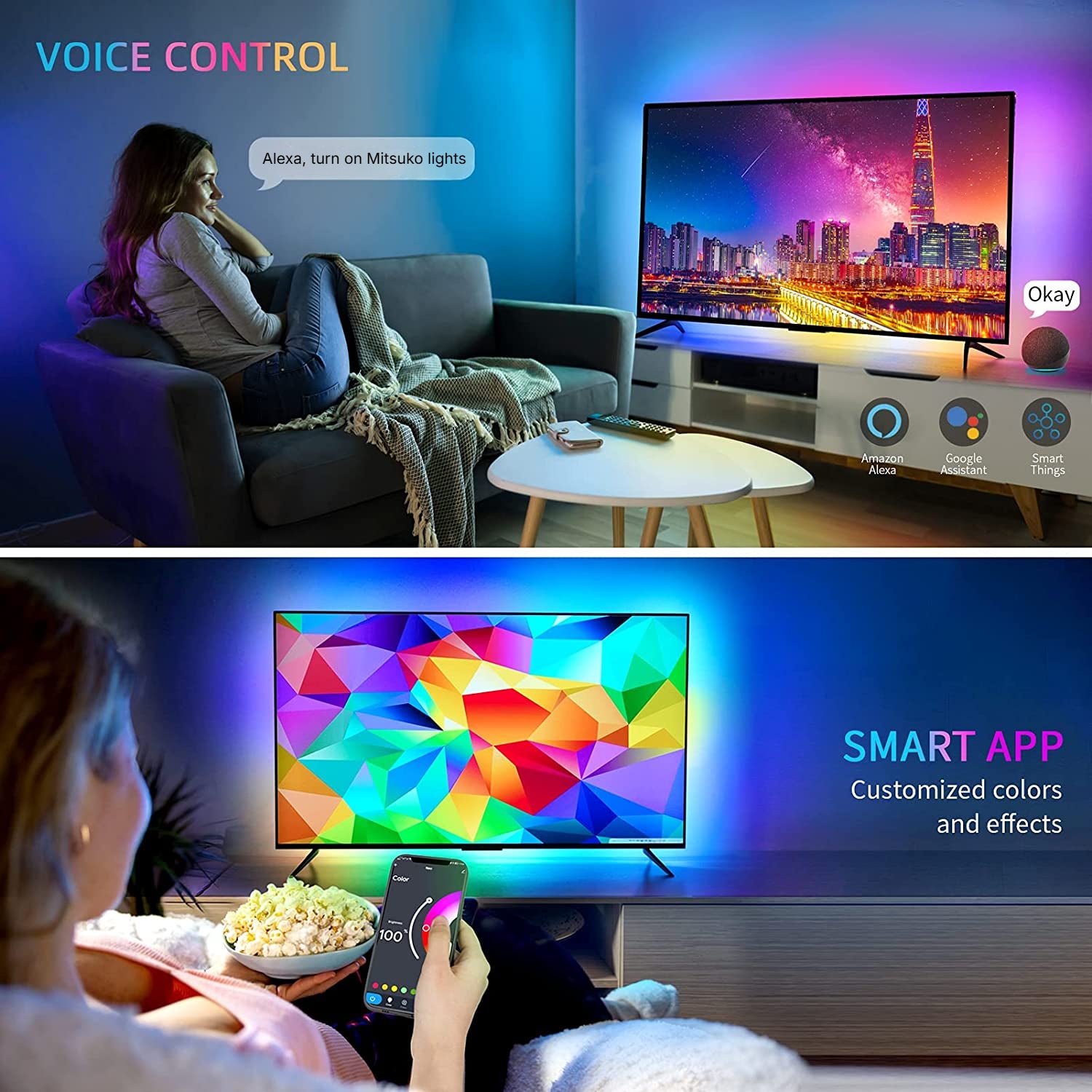 AmbiMotion 2.0 TV LED Backlight Kit