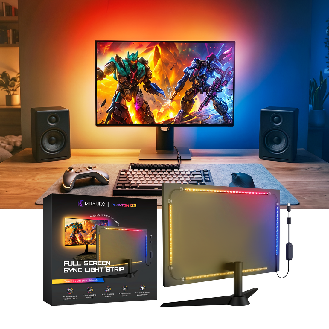 Phantom G3 Monitor Screen Sync Backlight