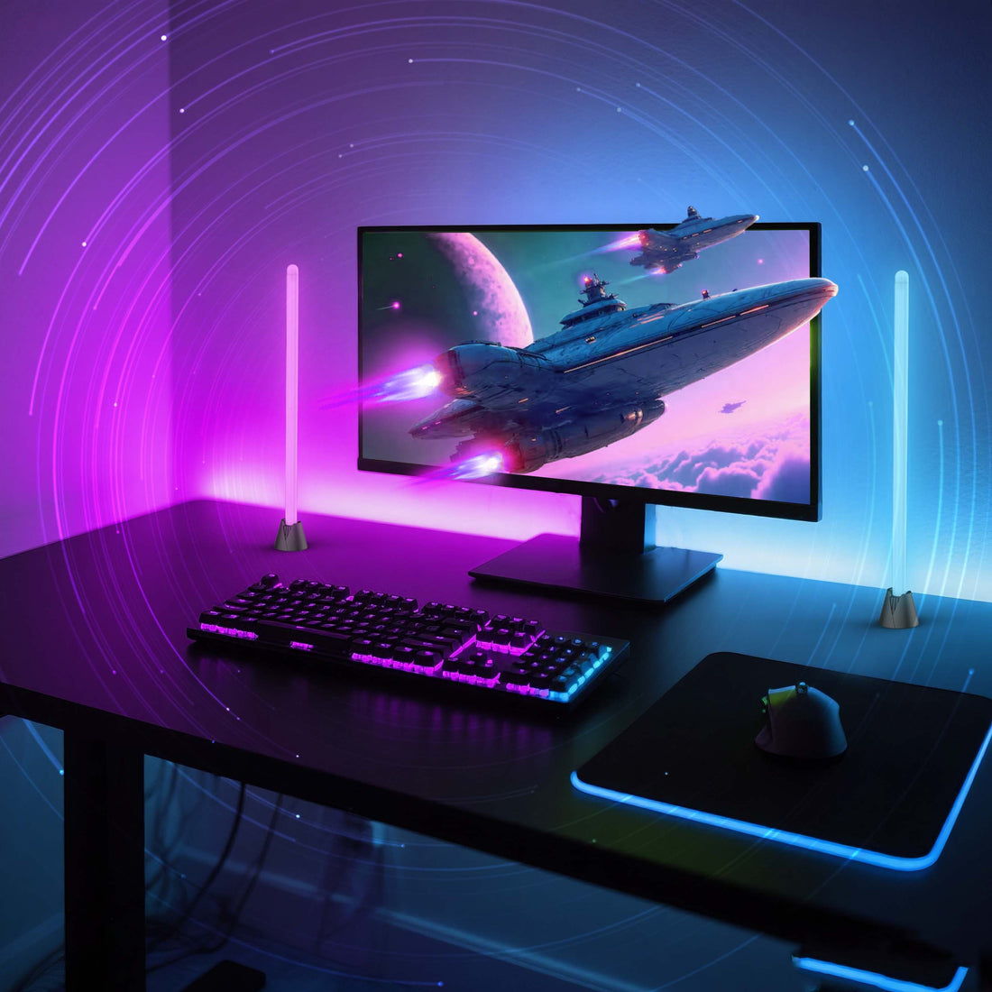 Gleam GBar2 PC/Monitor Screen Sync Gaming Light Bars