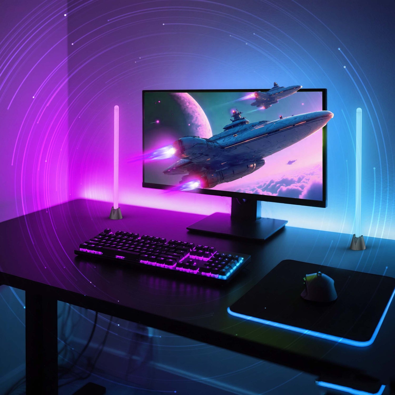 Gleam GBar2 PC/Monitor Screen Sync Gaming Light Bars